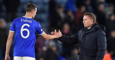 Brendan Rodgers aims dig at Manchester United with Jonny Evans claim - www.manchestereveningnews.co.uk - Manchester - city Leicester