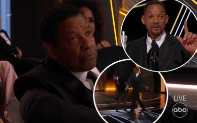 Denzel Washington Finally Speaks Out About Will Smith Slapping Chris Rock At The Oscars - perezhilton.com - Washington - Washington - Boston