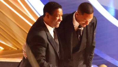 Denzel Washington Recalls Conversation With Will Smith After Chris Rock Slap: ‘Solution Is Prayer’ - hollywoodlife.com - Washington - Washington - county Will