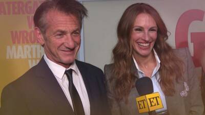Julia Roberts and Sean Penn on Taking Their Close Friendship to a Working Relationship on 'Gaslit' (Exclusive) - www.etonline.com - New York