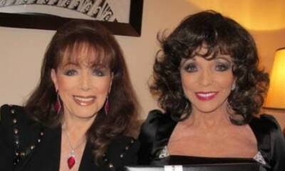 Dame Joan Collins stuns in family photo with her children and late sister Jackie's daughter - hellomagazine.com