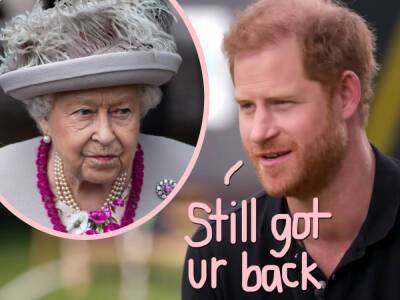 Prince Harry Wants To Make Sure Queen Elizabeth Has 'The Right People Around Her' -- But Says 'Home' Is In The US Now! - perezhilton.com - Britain - USA - California - Netherlands