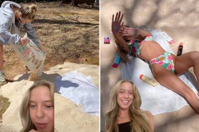 Social media star reveals how she fakes hot beach photos for Instagram - nypost.com