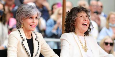 Jane Fonda Sheds Tears While Honoring Lifelong Friend Lily Tomlin During Her Handprint Ceremony in Hollywood - www.justjared.com - China - county Hand