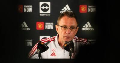 Ralf Rangnick gives update on his Manchester United consultancy role - www.manchestereveningnews.co.uk - Manchester