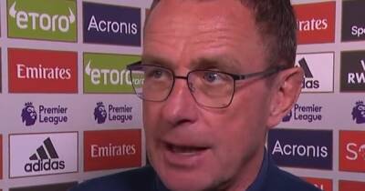 Ralf Rangnick assesses his own spell as Manchester United manager - www.manchestereveningnews.co.uk - Manchester