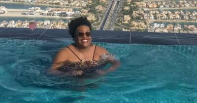 Alison Hammond gets support from ITV co-star as she wows fans with stunning holiday snaps - www.manchestereveningnews.co.uk - Britain - Dubai - city Sandiford
