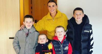 Coleen Rooney gives rare glimpse of new £40 million home in adorable snaps of sons - www.manchestereveningnews.co.uk - city Sandiford