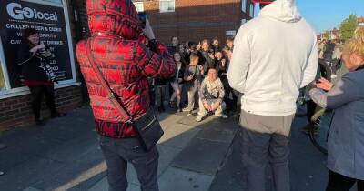 Rapper Aitch spotted filming music video in Manchester - www.manchestereveningnews.co.uk - Centre - county Harrison - county Newton - city Manchester, county Centre - county Armstrong