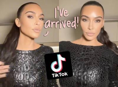 Kim Kardashian Joins TikTok With New SOLO Account -- And She Is NOT Playing Around! - perezhilton.com