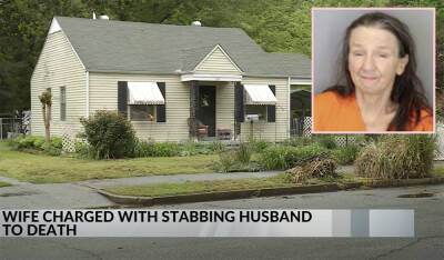 Woman Charged With Fatally Stabbing Husband After Dispute Over Coffee... And Drinking Bleach?! - perezhilton.com - Tennessee - city Downey