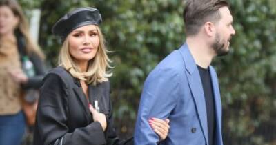 TOWIE's Chloe Sims looks stylish in black leather as she links arms with brother Charlie on day out - www.ok.co.uk - Brazil - London