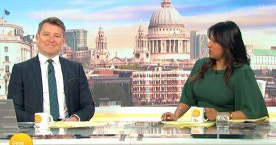 GMB's Ben Shephard complains he's getting 'grief' while Richard Arnold takes swipe at Ranvir Singh - www.manchestereveningnews.co.uk - Britain - county Bristol