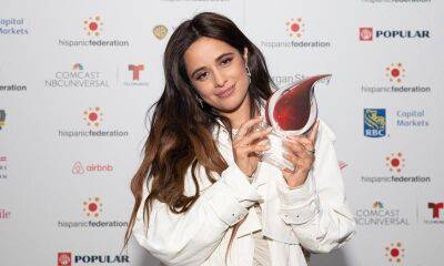 The Hispanic Federation honors Camila Cabello with the Premio Orgullo during their NYC gala - us.hola.com - Spain - USA - Cuba - Ukraine - county San Juan