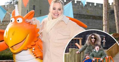 Kimberly Wyatt and Alex Jones have family fun at the VIP launch event - www.msn.com