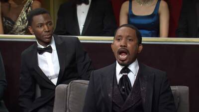 How 'Saturday Night Live' Addressed Will Smith Slapping Chris Rock at the Oscars - www.etonline.com - county Johnson - Austin, county Johnson