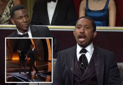 Saturday Night Live ROASTS Will Smith Over Oscars Slap! Highlights HERE! - perezhilton.com - county Johnson - Austin, county Johnson
