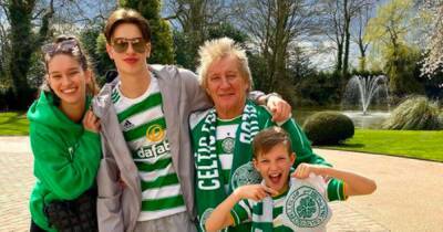 Celtic fans Rod Stewart, Martin Compston and Frankie Boyle celebrate Old Firm win - www.dailyrecord.co.uk - Scotland