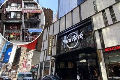 Times Square Hard Rock Hotel is a slap in the face to NYC - nypost.com - New York - city Midtown
