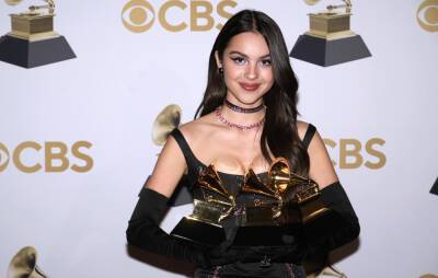 Olivia Rodrigo recalls childhood dream of winning a Grammy as she collects three awards - www.nme.com - Las Vegas