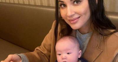 Olivia Munn took her son Malcolm for his first meal out - www.msn.com