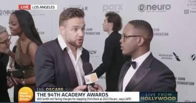 Liam Payne's awkward Oscar's interview has been turned into a Celtic folk song - www.msn.com - Britain
