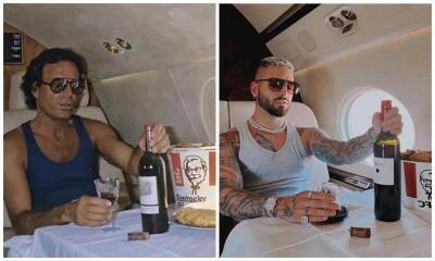 Maluma recreates Julio Iglesias’ iconic private jet photo - us.hola.com - Spain - USA - Hawaii - Portugal - Colombia - Israel - Romania - city Madrid, Spain - city Lisbon, Portugal - city Bucharest, Romania