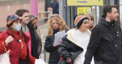 EastEnders' Maisie Smith's mum films with Jean Slater in wedding dress amid drowning horror twist - www.ok.co.uk