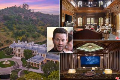 Inside Mark Wahlberg’s Beverly Hills mansion on sale for a hefty $87.5M - nypost.com - Los Angeles - Washington - city Sofia - county Stewart