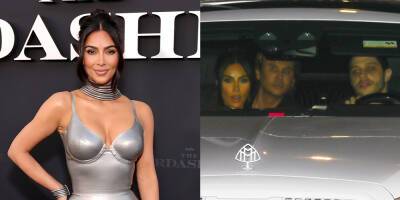 Kim Kardashian Didn't Pose with Pete Davidson at 'The Kardashians' Premiere, But They Were Seen Driving Away Together After! - www.justjared.com - Los Angeles