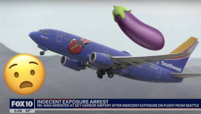 Man Arrested & Put On No-Fly List For Allegedly Masturbating HOW MANY TIMES During Flight?! - perezhilton.com - Florida - Seattle