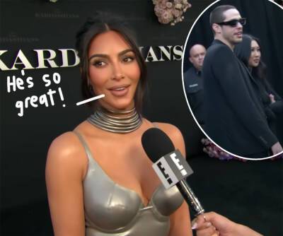 Pete Davidson Backs Kim Kardashian At Hulu Premiere, But They Didn't Walk The Carpet Together -- Here's Why! - perezhilton.com