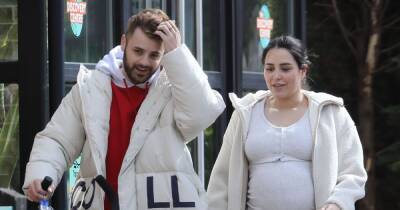 Pregnant Marnie Simpson enjoys day out with fiancé Casey and son Rox after being rushed to doctor - www.ok.co.uk