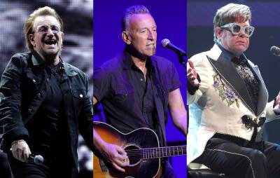 U2, Bruce Springsteen, Elton John and more share messages for ‘Stand Up For Ukraine’ campaign - www.nme.com - Ireland - Ukraine