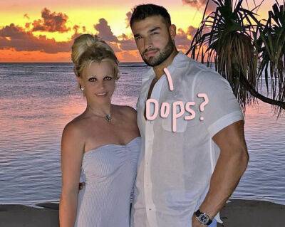 Fans Think Sam Asghari Revealed Secret Britney Spears Wedding Date! - perezhilton.com