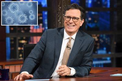 ‘Late Show’ halts production after Stephen Colbert shows COVID symptoms - nypost.com