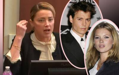 Did Johnny Depp Push Kate Moss Down The Stairs? Behind Amber Heard's Jab In Testimony... - perezhilton.com - Britain