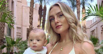 Perrie Edwards shares rare pics of bare bump to mark one year on - www.ok.co.uk
