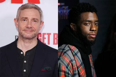 Martin Freeman Says It Was ‘Strange’ Shooting ‘Black Panther’ Sequel Without Chadwick Boseman - etcanada.com - county Ross