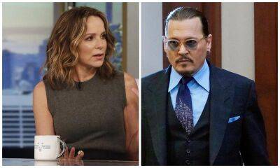 Johnny Depp’s ex-fiancé Jennifer Grey reacts to his controversial defamation trial - us.hola.com - Washington
