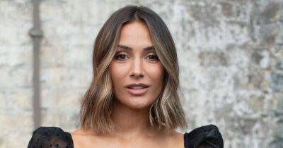 Frankie Bridge ditches her trademark brunette bob for long and sunkissed blonde hair - www.ok.co.uk