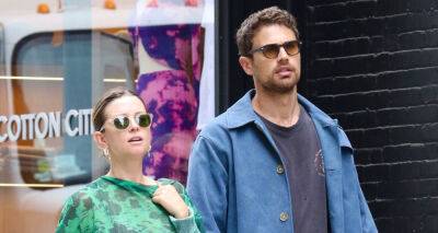 Theo James Steps Out in NYC with Wife Ruth Kearney Ahead of 'The Time Traveler's Wife' Debut - www.justjared.com - New York