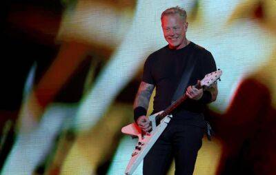 Metallica’s James Hetfield calls fan who gave birth at band’s Brazil gig - www.nme.com - Brazil - USA - city Sandman