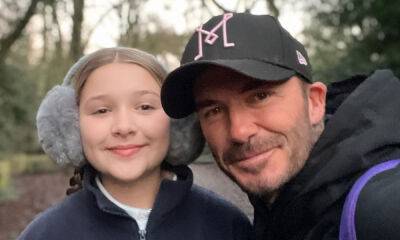 David Beckham sparks reaction as he pokes fun at daughter Harper in relatable school run video - hellomagazine.com - Britain - France - Miami - county Harper