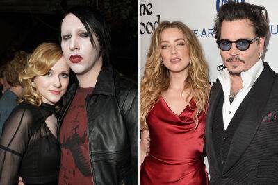 Johnny Depp fans rally behind Marilyn Manson, slam Evan Rachel Wood - nypost.com - Washington