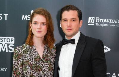 Rose Leslie Explains How Marriage to Kit Harington Affected Her New Role, Joins Him at Event in London - www.justjared.com - London - New York