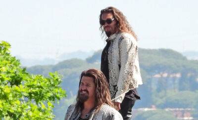 Jason Momoa Spotted Filming 'Fast X' Scenes in Rome With His Body Double - www.justjared.com - Italy
