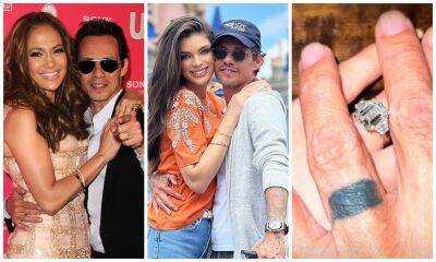 Marc Anthony’s covered up tattoo in Nadia Ferreria’s engagement pic was for JLo - us.hola.com - city Lima - county Shannon - Paraguay