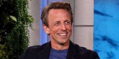 Seth Meyers Says Wife Had a 'Planned Home Birth' After Previously Delivering Sons in Lobby, Uber - www.justjared.com
