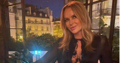 ITV Britain's Got Talent's Amanda Holden looks glam as she struts through Paris channelling Moulin Rouge - www.manchestereveningnews.co.uk - Britain - France - Italy